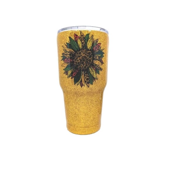 Handmade Other - Sunflower Tumbler- 30oz